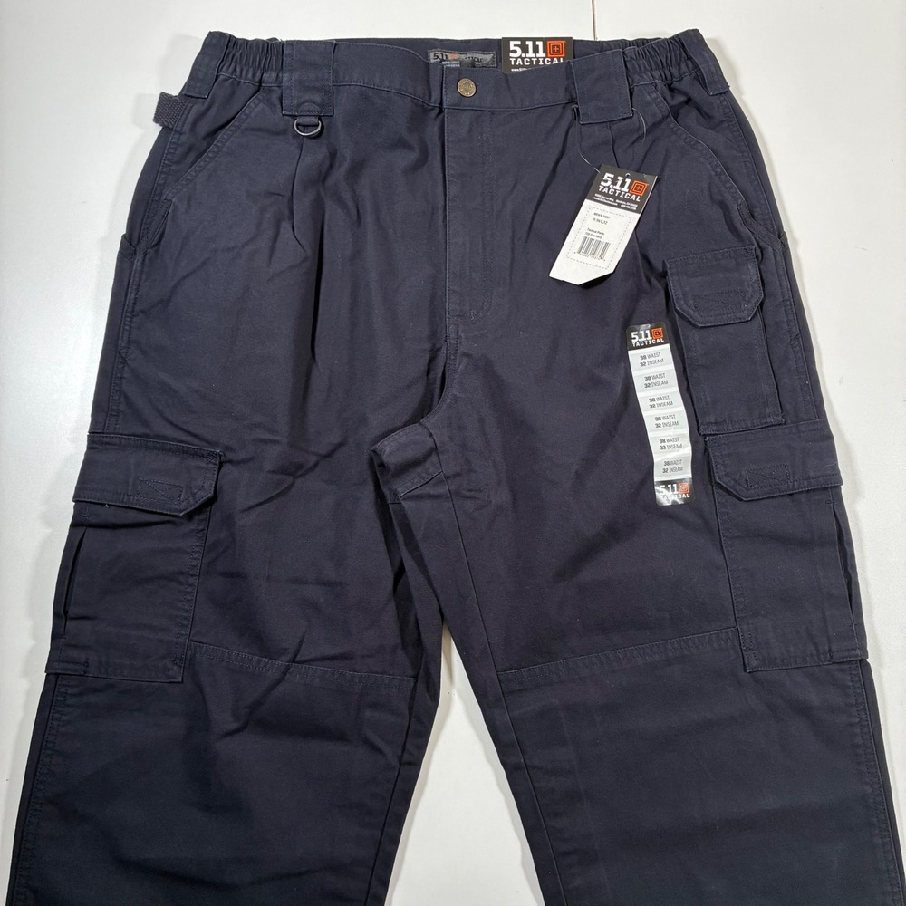 NEW 5.11 Tactical Cargo Pants 38x32 Fire Navy Utility Heavy Duty 74251